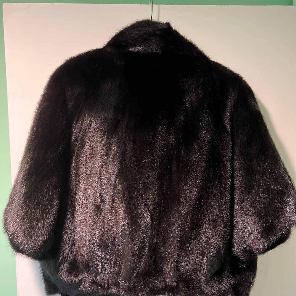 Mink jacket cape - Picture 2 of 5